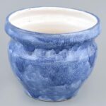 Mihály Béla kaspó, jelzett, hibátlan, m: 14cm