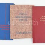1952-1990 3 db igazolvány (M. Szabadságharcos Szöv., nemzeti gondozotti igazolvány, M. Ellenállók, Antifasiszták Szöv.)