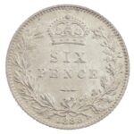 Nagy-Britannia 1888. 6p Ag 'Viktória' (2,82g) T:1- Great Britain 1888. 6 Pence Ag 'Victoria' (2,82g) C:AU Krause KM#760