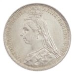 Nagy-Britannia 1888. 6p Ag 'Viktória' (2,82g) T:1- Great Britain 1888. 6 Pence Ag 'Victoria' (2,82g) C:AU Krause KM#760 - Image 2