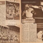 1956 A melbournei olimpia, képekkel illusztrált kiadvány, sarkán ragasztóval javítva - Image 2