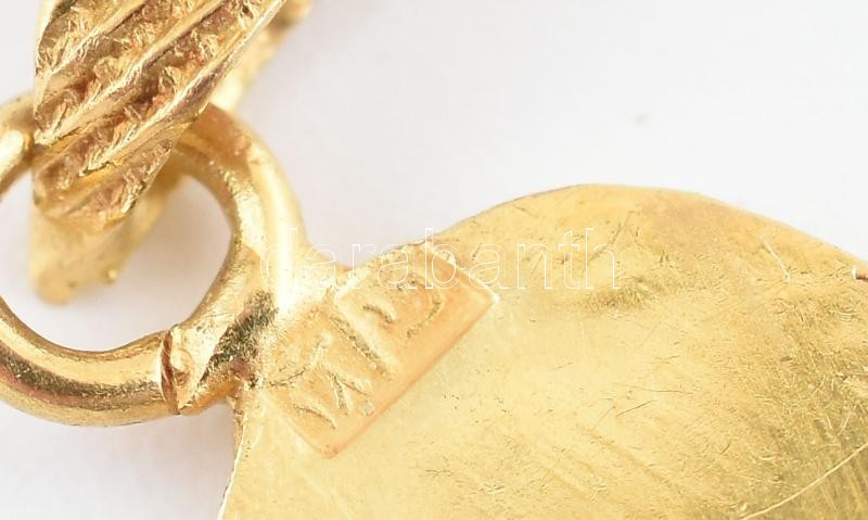 Egyiptomi 14k arany (au) medál 1,64 g - Image 3