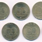 1993. 100Ft Cu-Ni-Zn (2x) + 1994. 100Ft Cu-Ni-Zn (3x) + 1995. 100Ft Cu-Ni-Zn (5x) T:1-,2 Adamo F12
