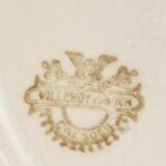 Villeroy & Boch - Dresden. 1856 -1945. Kék teás csésze, fajansz, jelzett, hibátlan. - Image 2