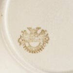 Villeroy & Boch - Dresden. 1856 -1945. Kék teás csésze, fajansz, jelzett, hibátlan. - Image 2