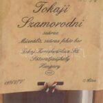 1979 Tokaji szamorodni száraz bontatlan palack muzeális bor díszcsomagolásban, sorszámozott. 0,5L - Image 3