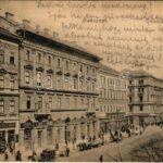Budapest VI. Andrássy út, Török S. gyógyszertár, Ulrich B. J. üzlete, Telefon-hírmondó (Rb)
