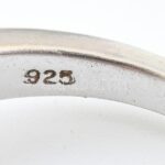 2 db köves, ezüst (Ag) gyűrű. Jelzett, m:61,54. össz br 7,25 g - Image 2