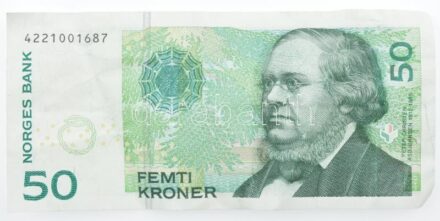 Norvégia 2005. 50K T:III Norway 2005. 50 Kroner C:F Krause P#46