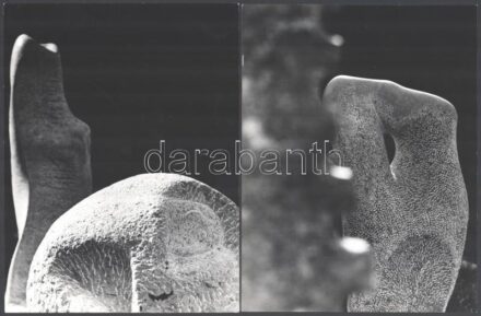 Csák Miklós (1933-2013): Átalakulás, 3 db hátoldalon feliratozott fotó, 23,5×18,5 cm