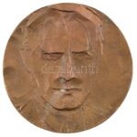Ligeti Erika (1934-2004) DN 'Földes Ferenc-díj Budapest' kétoldalas, öntött bronz emlékérem (88mm) T:1-,2 fo. - Image 2