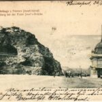 1900 Budapest XI. Gellérthegy, Ferenc József híd. Fénynyomat Divald műintézetéből 126. (fl)