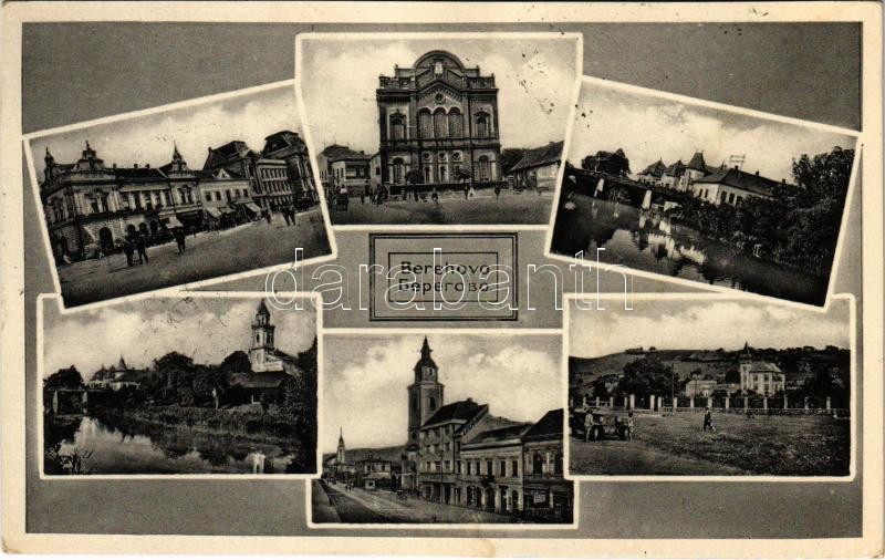 1938 Beregszász, Beregovo, Berehove; zsinagóga. Farkas és Földes kiadása / synagogue + '1938 Beregszász visszatért' So. Stpl.