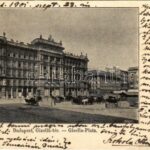 1901 Budapest V. Gizella tér (Vörösmarty tér), Haas palota (fa)
