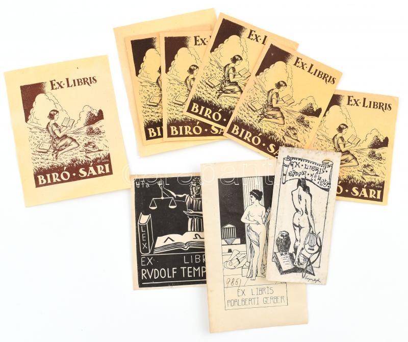 10 db ex libris