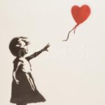 cca 2010-2020 Art of Banksy. Nyomat, papír. Feltekerve. 68x48 cm