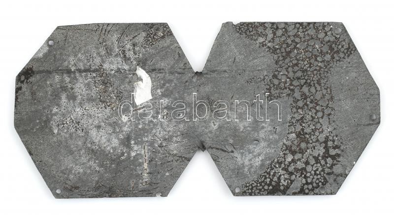 Apafi Mihály tallérjának elő- és hátlapi nyomólemeze, 10,5×5,5 cm - Image 2