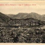 1918 San Cristoforo (Valsugana) e Lago di Caldonazzo (Südtirol) + 'TÁBORI POSTAHIVATAL 644' (EK)