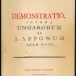 Sajnovics, [János] Joannis: Demonstratio. Idioma Ungarorum et Lapponum idem esse. Szerk.: Thomas A. Sebeok. Indiana University Publications Uralic and Altaic Series Vol. 91. Bloomington, é.n., Indiana University. Kissé sérült kiadói