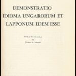 Sajnovics, [János] Joannis: Demonstratio. Idioma Ungarorum et Lapponum idem esse. Szerk.: Thomas A. Sebeok. Indiana University Publications Uralic and Altaic Series Vol. 91. Bloomington, é.n., Indiana University. Kissé sérült kiadói - Image 2