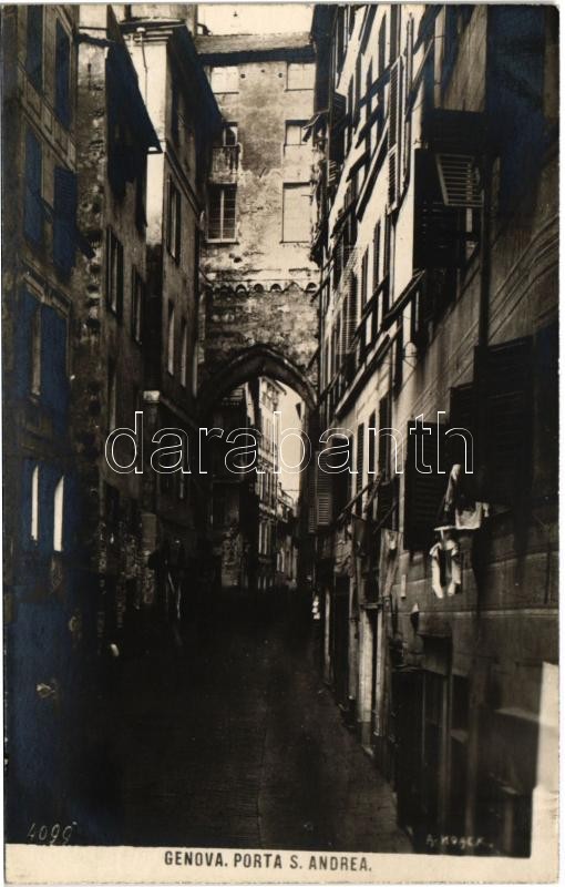 Genova, Genoa; Porta S. Andrea