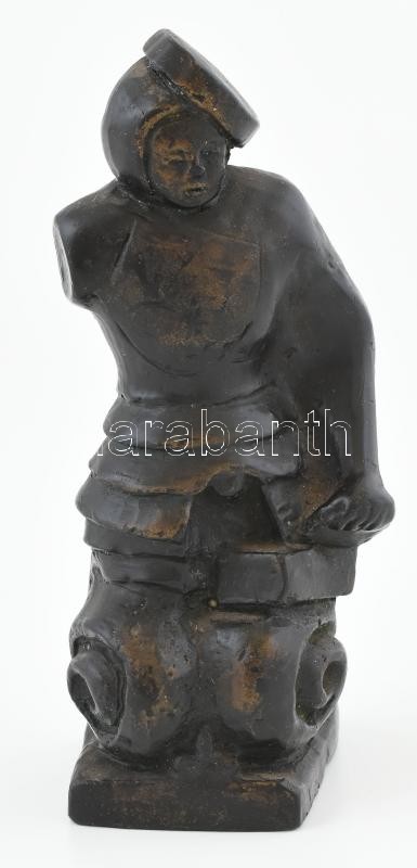 Viasz szobor. Jelzés nélkül. m: 15 cm