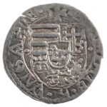 1489. Denár Ag 'I. Mátyás' (0,53g) T:2 repedés Hungary 1489. Denar Ag 'Matthias I' (0,53g) C:XF crack Huszár: 722., Unger I.: 567.b - Image 2
