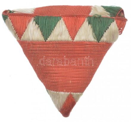 1948. '48-as Díszérem' eredeti mellszalagja használt állapotban Hungary 1948. 'Medal of Honour '48' original ribbon in used condition NMK 528.