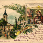 1905 Fiume, Rijeka; Tersatto / Trsat. Leopold Rosenthal Art Nouveau, floral, litho (EK)