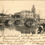 1908 Crikvenica, Cirkvenica; kőhíd / stone bridge