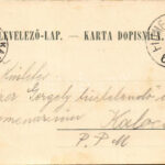 1900 Károlyváros, Karlovac; Predgradje Dubovac / Dobóc vára / castle + 'FIUME-ZÁGRÁB 64. SZ.' mozgóposta (EK) - Image 2