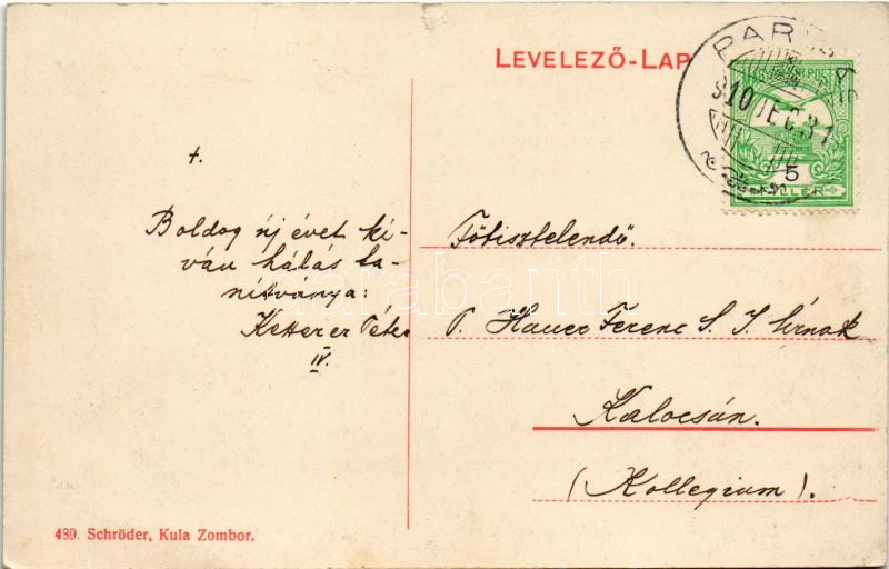 1910 Paripás, Parabuty, Parabutsch, Parabuc, Ratkovo; Római katolikus templom / church - Image 2
