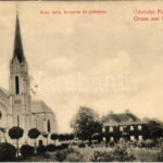 Futak, Futog; Római katolikus templom és plébánia, J. Singer kiadása / church, parish (Rb)