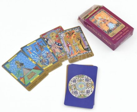 Kazanlár tarot kártya, magyar nyelvű leírással, eredeti dobozában
