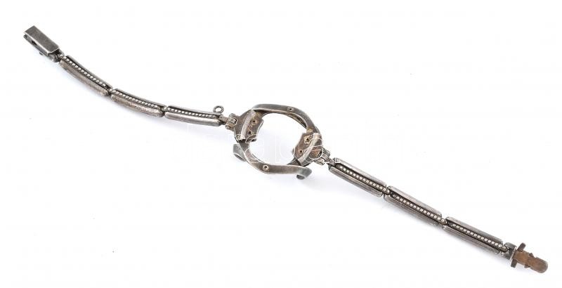 Ezüst (Ag) Női óratartó, jelzett, h: 16 cm, nettó: 10,5g