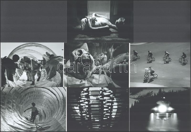 cca 1982 ,,E. T. - a földönkívüli' című amerikai sci-fi film jelenetei, 13 db mai nagyítás, 10x15 cm - Image 2