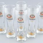 Erdinger korsó 6 db eredeti csomagolásban 25 cm + tálca csomagolva
