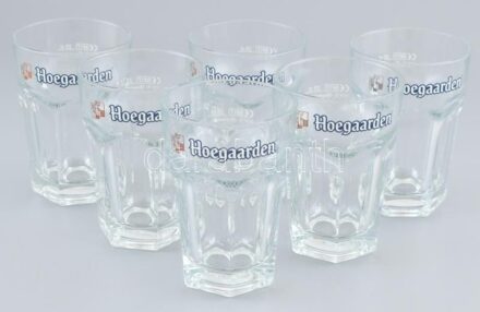 Hoegarden 6 db sörös pohár eredeti csomagolásban 12 cm