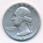 Amerikai Egyesült Államok 1940. 25c Ag T:2- patina USA 1940. 25 Cents Ag C:VF patina Krause KM#164