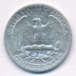 Amerikai Egyesült Államok 1947S 25c Ag T:2,2- USA 1947S 25 Cents Ag C:XF,VF Krause KM#164 - Image 2