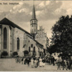 Lőcse, Levoca; Római katolikus templom. Feitzinger Ede No. 948. L. / church (EK)