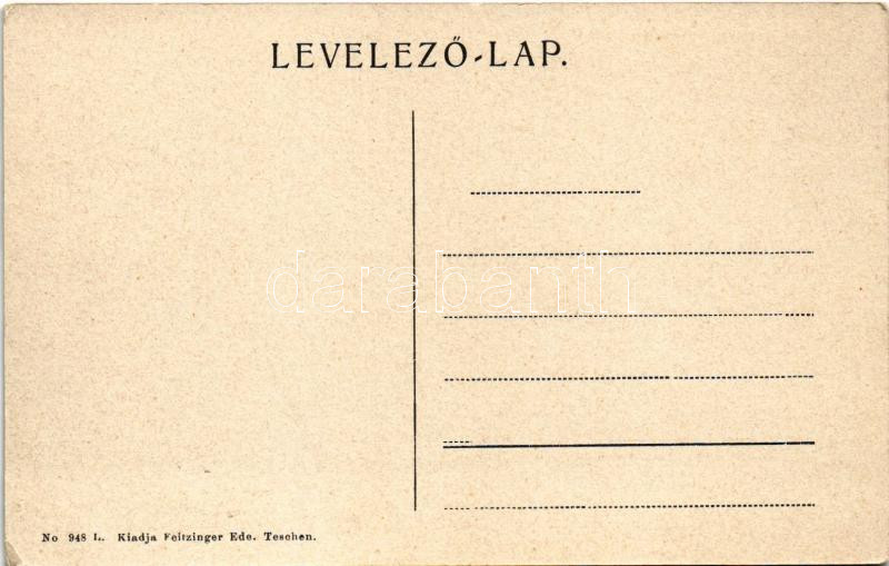 Lőcse, Levoca; Római katolikus templom. Feitzinger Ede No. 948. L. / church (EK) - Image 2