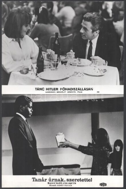 cca 1989 előtt, külföldön készült filmek egy-egy jelenete, 11 db vintage produkciós filmfotó, ezüst zselatinos fotópapíron, 18x24 cm