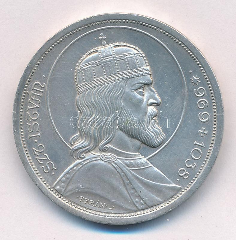 1938. 5P Ag 'Szent István' T:1- kis ph, egy karc Adamo P8.1