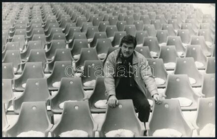 cca 1987 Koltay Gábor filmrendező, 1 db vintage fotó, ezüst zselatinos fotópapíron, 15,1x24 cm