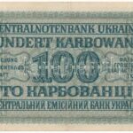 Ukrajna / Német megszállás 1942. 100K T:III Ukraine / German occupation 1942. 100 Karbowanez C:F Krause P#55 - Image 2