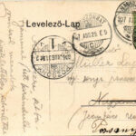 1907 Körmöcbánya, Kremnitz, Kremnica; Városkapu tér, Klein üzlete. Ritter Lipót J. kiadása / castle gate, square, shop - Image 2