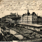 1907 Pozsony, Pressburg, Bratislava; rakparti iparvasút / quay industrial railway (EK)