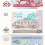 Üzbegisztán 1991. 500S + 2001. 1000S + 2017. 10.000S T:I-III Uzbekistan 1991. 500 S'om + 2001. 1000 S'om + 2017. 10.000 S'om C:UNC-F - Image 2
