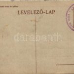 Kézzel festett művészlap / Hand-painted art postcard + 'Országos Magyar Terjesztési Iroda Budapest' (EB) - Image 2